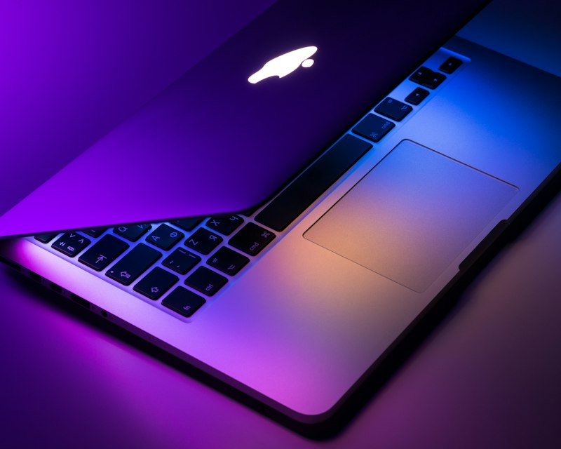 Premium laptop on desk
